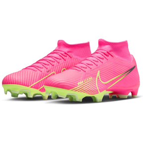 Nike   Zoom  Mercurial Superfly 9 Academy FG Shoes (Pink/Volt)