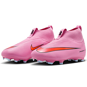 Nike Youth   Zoom Mercurial Superfly  10 Academy FG (Flamingo/Crimson)