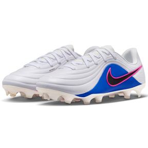 Nike Youth  Tiempo Maestro Academy FG Shoes (White/Blue/Pink)