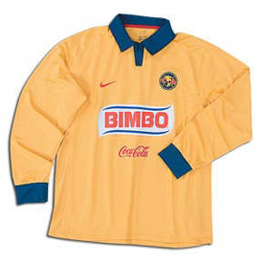 club america long sleeve jersey
