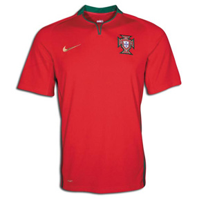 Nike  Portugal Soccer Jersey (Home 2008/09)