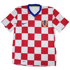 Nike Croatia Soccer Jersey (Home 2008/09)