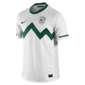 Nike   Slovenia World Cup 2010 Soccer Jersey (Home 2010/11)