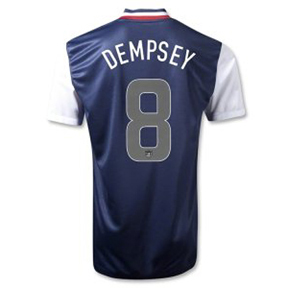 Nike  USA  Dempsey #8 Authentic Soccer Jersey (Away 2012/13)