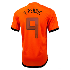 Nike  Holland van Persie #9 Soccer Jersey (Home 2012/13)