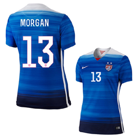 2019 Kids Nike Alex Morgan USA Away Jersey - SoccerPro