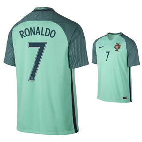 Nike Youth Portugal Ronaldo #7 Soccer Jersey (Away 2016/17