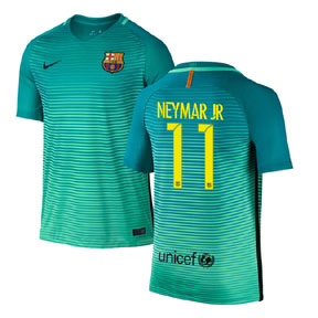 Nike Barcelona Neymar #11 Soccer Jersey (Alternate 16/17) @ SoccerEvolution
