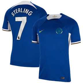 Nike  Chelsea  Sterling #7 Soccer Jersey (Home 23/24)