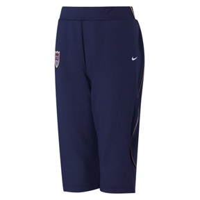 Nike USWNT Womens USA Knit 3/4 Soccer Pant (Navy/Gold)