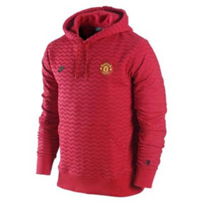 Nike Manchester United Herringbone Print Soccer Hoody
