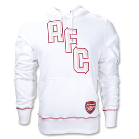 Nike Arsenal Core Soccer Hoody (White)