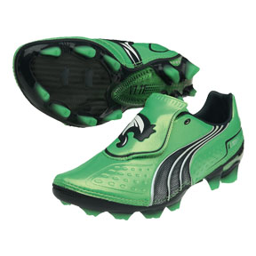 Puma  v1.11 FG Soccer Shoes (Green)
