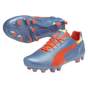 Puma evoSpeed 3.2 FG Soccer Shoes (Sharks Blue)