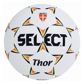 Select Thor Soccer Ball (White/Orange/Black)