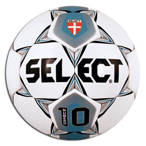 Select Numero 10 Soccer Ball (White/Blue)