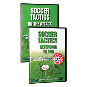 Soccer DVD: NSCAA Soccer Tactics 4 Disc Set
