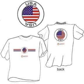 USA WC2002 Medal Tee