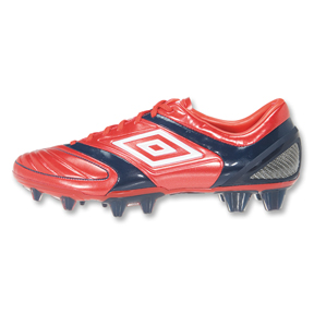 Umbro Stealth Pro A HG Soccer Shoes (Red)