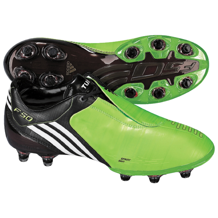 Adidas F50 i TUNiT Soccer Shoes Kit (Macaw Green)