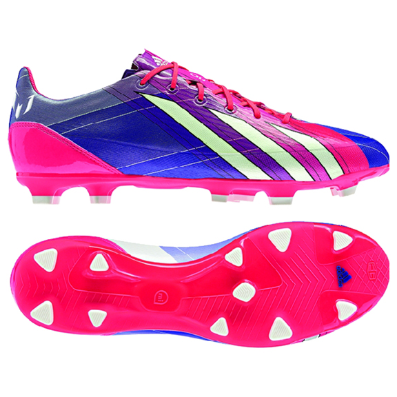 messi cleats pink
