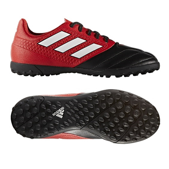 adidas Youth ACE 17.4 Turf Soccer Shoes (Red Limit Pack) SoccerEvolution