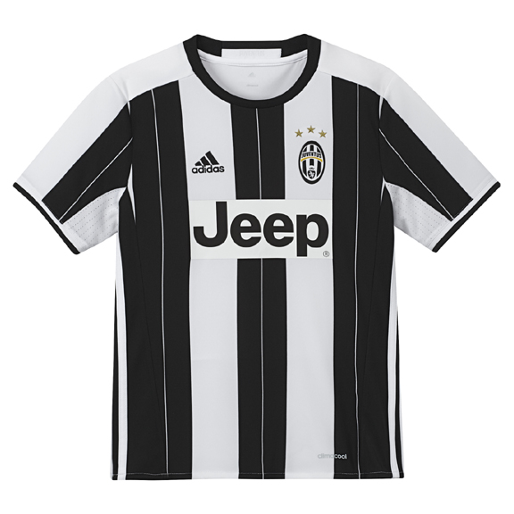 adidas Youth Juventus Soccer Jersey (Home 16/17) SoccerEvolution