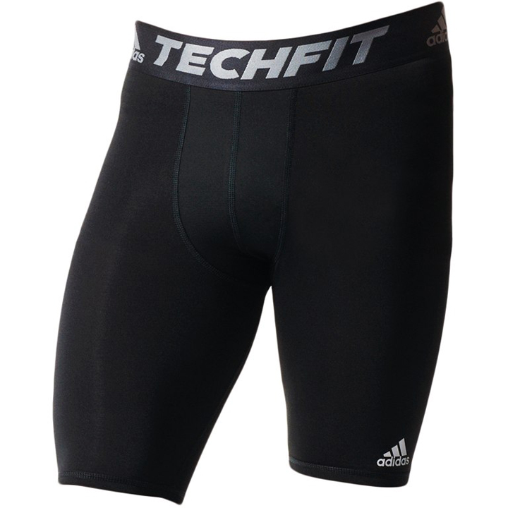 adidas Techfit Base Soccer Compression Short (Black) SoccerEvolution