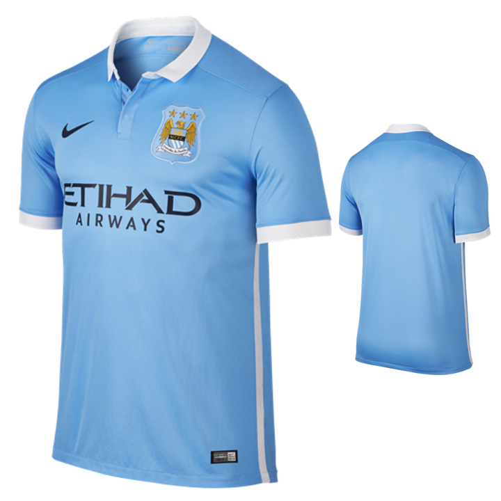 Nike Manchester City Soccer Jersey (Home 15/16