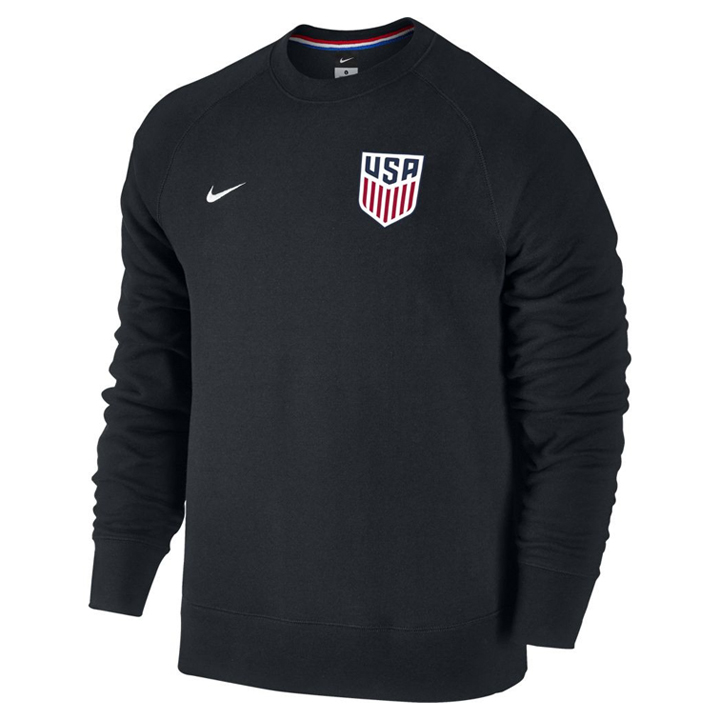 Nike USA AW77 Soccer Sweatshirt (Black 16/17) SoccerEvolution