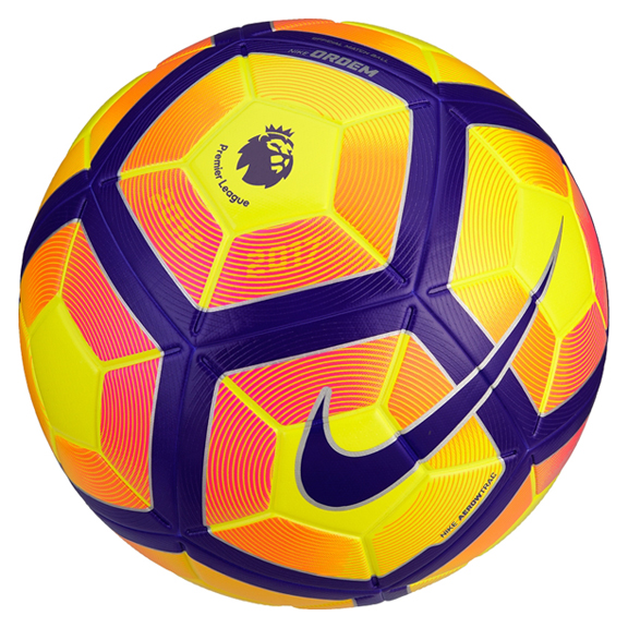 Nike Ordem 4 PL Hi-Vis Match Soccer Ball (Yellow/Purple) @ SoccerEvolution.com Soccer Store