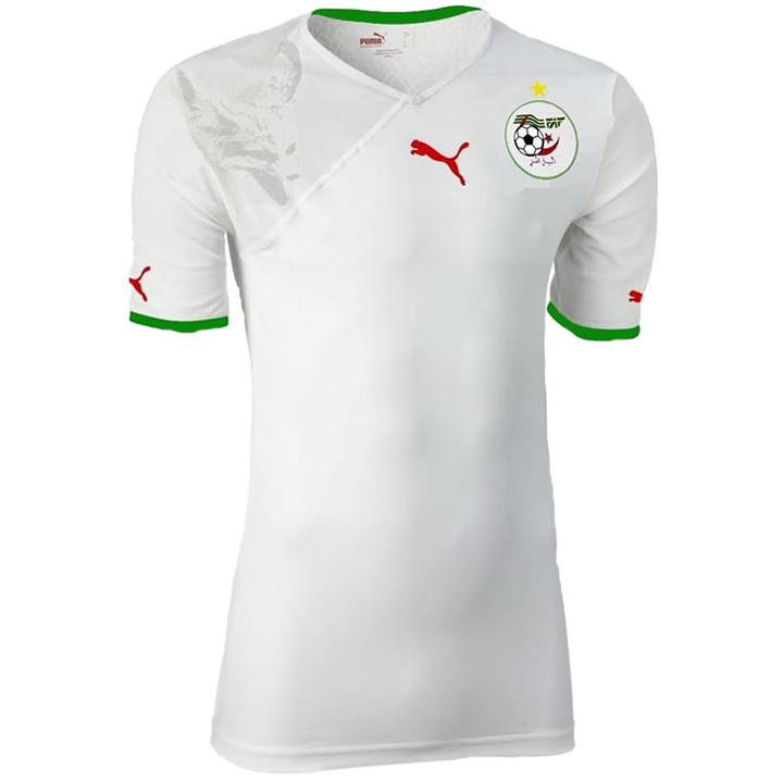 Puma Algeria World Cup 2010 Soccer Jersey (Home 2010/11) SoccerEvolution