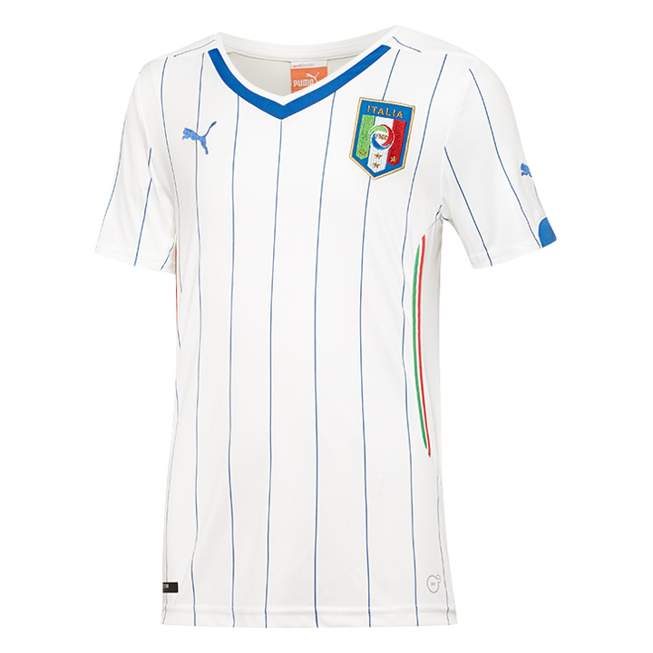 Puma Youth Italy Soccer Jersey (Away 14/15) SoccerEvolution