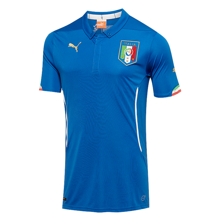 Puma Italy Soccer Jersey (Home 14/15) @ SoccerEvolution