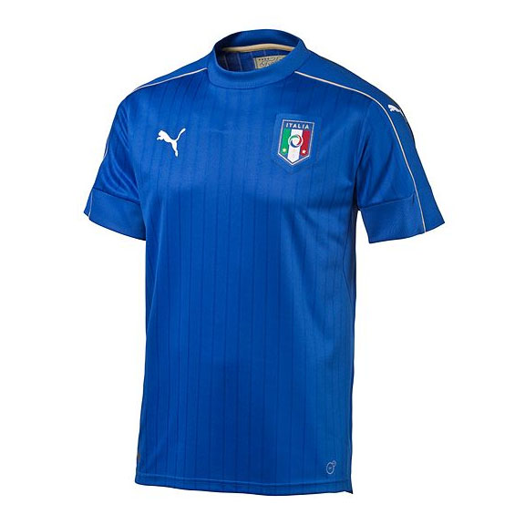 Puma Youth Italy Soccer Jersey (Home 16/17) @ SoccerEvolution