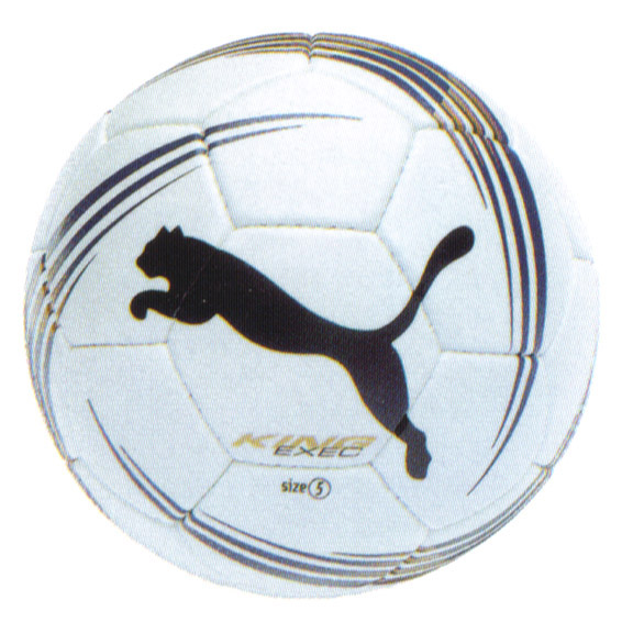 Puma King Exec Soccer Ball (White/Navy/Pale Gold) :: SoccerEvolution.com 