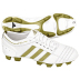 Adidas Womens adiNova TRX FG Soccer Shoes (White/Gold)