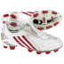 Adidas Womens Predator Powerswerve TRX FG Soccer Shoes (White/Red)