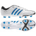 adidas adiPure 11Pro TRX FG Soccer Shoes (White/Bright Blue)
