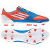 adidas F30 TRX FG Soccer Shoes (Infrared/Bright Blue)