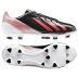 Adidas Womens F10 TRX FG Soccer Shoes (Black/Red Zest)