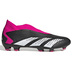 adidas   Predator  Accuracy.3 Laceless LL FG Shoes (Black/Pink/White)