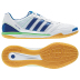 adidas FreeFootball Top Sala Indoor Soccer Shoes (White/Blue)