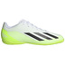 adidas   X CrazyFast.4 Indoor Soccer Shoes (White/Lemon)