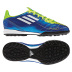 Adidas Youth  F10 TRX Turf Soccer Shoes (Blue)