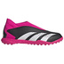 adidas Youth  Predator  Accuracy.3 Laceless Turf (Black/White/Pink)
