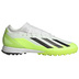 adidas   X CrazyFast.3 Turf Soccer Shoes (White/Lemon)