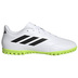 adidas   Copa Pure.4 Turf Soccer Shoes (White/Black/Lemon)