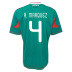 Adidas Youth Mexico Marquez #4 Soccer Jersey (Home)