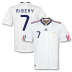 Adidas France Ribery #7 Soccer Jersey (Away 2010/11)